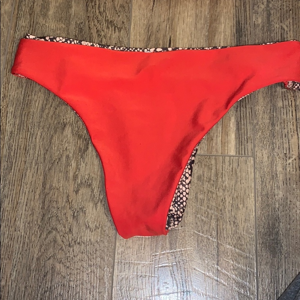 Red/Snakeskin Bikini Set - Picture 5 of 6